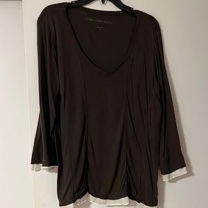 Calvin Klein Jeans brown size XL women’s top